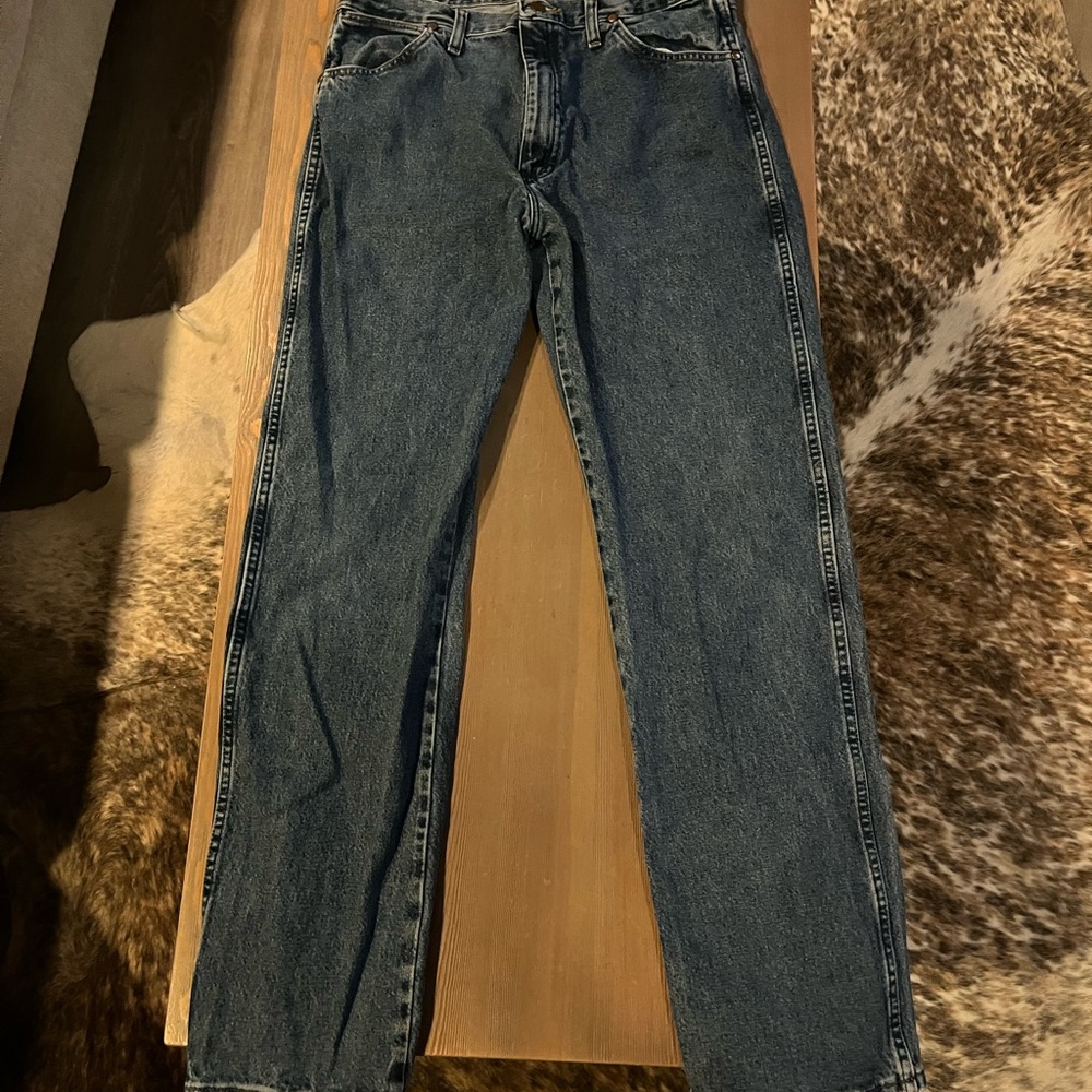 Mens wrangler jeans 35x34